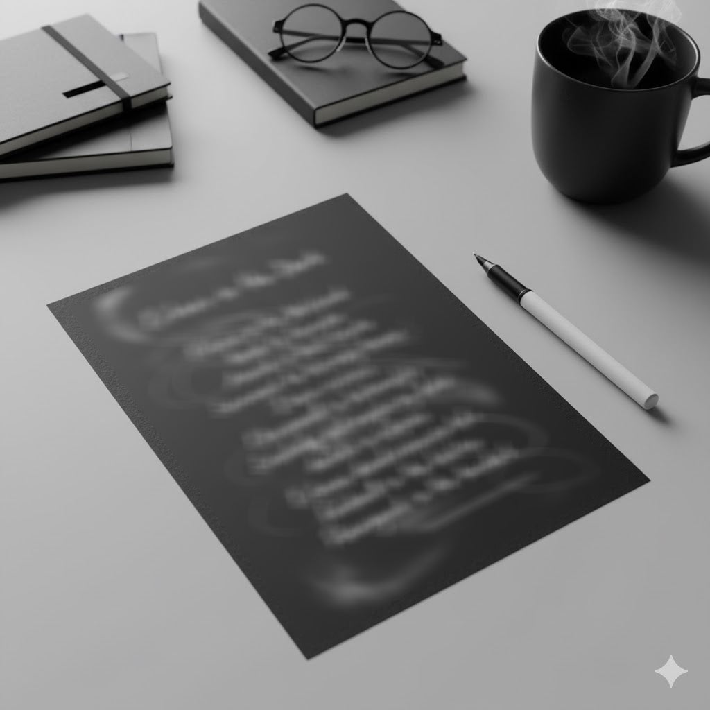 Love Sweet Motivational Encouragement Words of Inspiration Blind Envelope Style